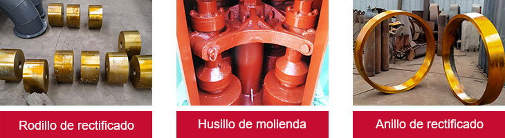 Molino de micropolvo de velocidad media y tres anillos HGM parts