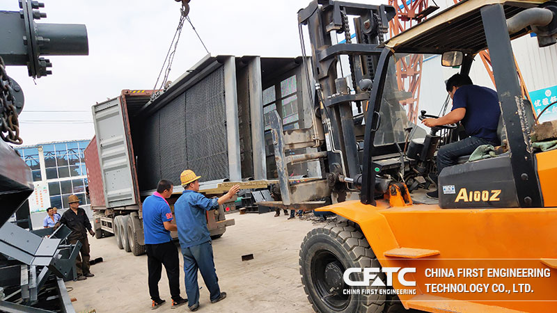 Los equipos de lavado de arena de CFTC se entregan al cliente filipino